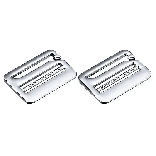 Produktbild: QUARKZMAN 2Stk Metall Leiter Schnalle G-Haken Schnalle Einsteller Gleitschnalle 32mm(1-1/4