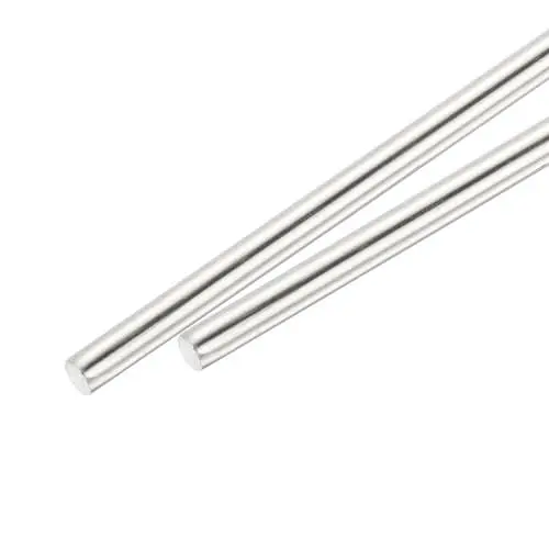 Produktbild: QUARKZMAN 2 Stücke 304 Edelstahl Rundstäbe, 4,5 mm x 100 mm für verschiedene Wellen DIY Handwerk Modell Auto Flugzeug Schiff