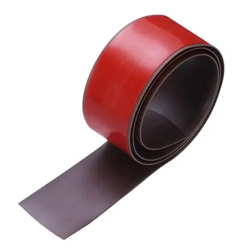 Produktbild: QUARKZMAN 3,3 ft Bodenübergangsleiste selbstklebend, 2 Zoll breite Vinyl-Abdeckleiste flache Trennleiste zur Verbindung von Bodenlücken Teppich, Rotbuche
