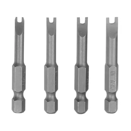 Produktbild: QUARKZMAN 4Stk Magnetisch U4 U6 U8 U10 Spitze U-förmig Charge Kopf Schraubenschlüssel Schraubendreher Bits Werkzeug