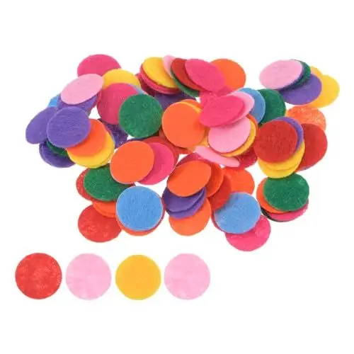 Produktbild: QUARKZMAN 600 Stück runde Filzkreise, 15 mm 5/8