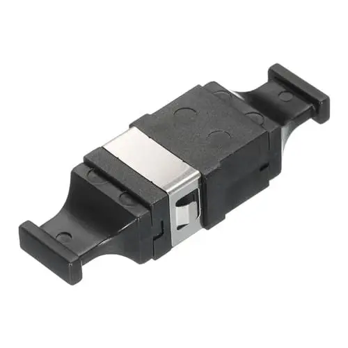 Produktbild: QUARKZMAN Fiber Optischer Koppler MTP-MPO, Single Mode Simplex Adapter, MTP-MPO/UPC, für Netzwerk Internet Verbindung, 1 Stück