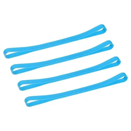 Produktbild: QUARKZMAN Handtuch Bänder 4 Packung Gummi Handtuch Klammern für Kreuzfahrt Stühle Schwimmbad Reisen Strand Urlaub Bessere Auswahln für Handtuch Klammern Himmel Blau