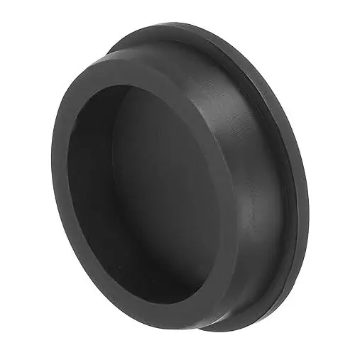 Produktbild: QUARKZMAN Hochtemperatur-Silikonstopfen T-förmige Silikongummistopfen Lochstopfen für Pulverbeschichtung Eloxieren Stopfen Dichtungsstopfen Schwarz 62x11x57mm/2.44x2.44x2.24