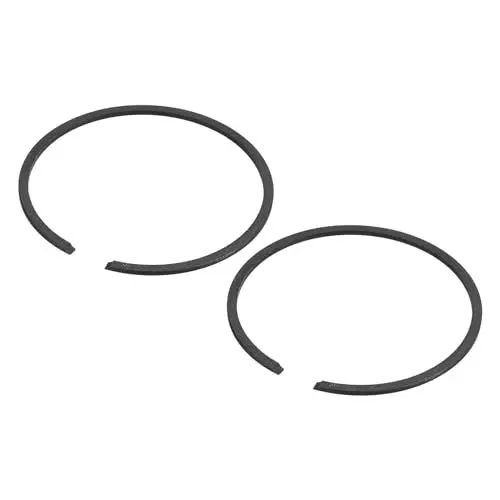 Produktbild: QUARKZMAN Kolbenring-Set, 2 Stück 44mm x 1.2mm Standardgröße Kolbenringe passend für Kettensägen Ersatzteile