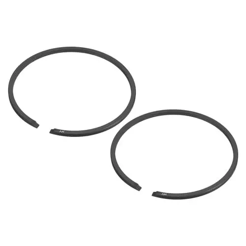 Produktbild: QUARKZMAN Kolbenring-Set, 2 Stück 44mm x 2mm Standardgröße Kolbenringe passend für Kettensägen Ersatzteile