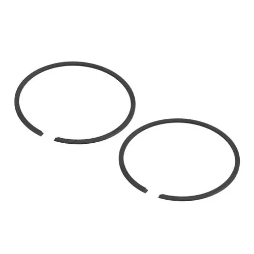 Produktbild: QUARKZMAN Kolbenring-Set, 2 Stück 45mm x 1,2mm Standardgröße Kolbenringe passend für Kettensägen-Ersatzteile