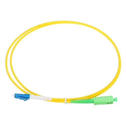 Produktbild: QUARKZMAN Singlemode Simplex Glasfaser-Patchkabel, 1M/3,28Ft Glasfaser LC/UPC-SC/APC für Rechenzentren, Router, Switches, Transceiver