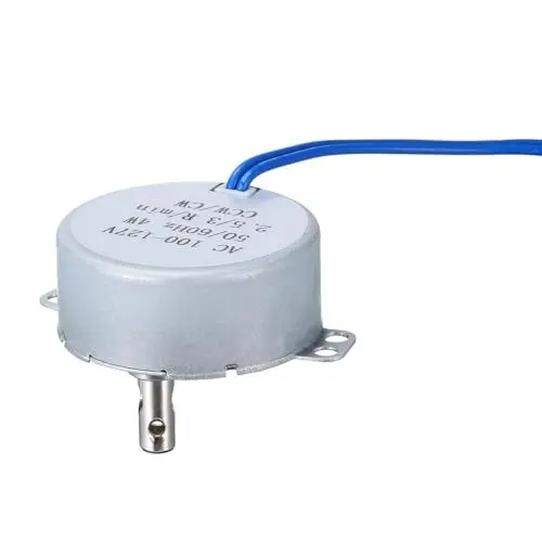 Produktbild: QUARKZMAN TYC-50 Kleiner Synchronmotor 100-127V AC 2.5-3 U/min Wellenrotation CW/CCW 4W Getriebemotor, 8kgf.cm Übersetzungsverhältnis für elektrischen Kamin