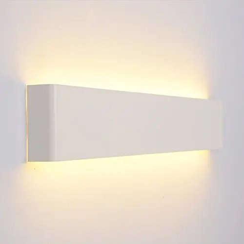 Produktbild: QUASHION 36CM LED Wandleuchte Innen Modern 14W Wandlampe Eisen Up und Down Wandleuchten Warmweiß 3000K für Badezimmer, Wohnzimmer, Schlafzimmer