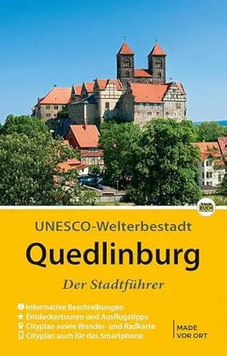 Produktbild: Quedlinburg - Der Stadtführer: Auf Entdeckungstour durch die alte Fachwerkstadt am Harz (Stadt- und Reiseführer)