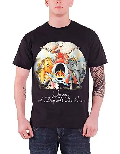 Produktbild: Queen A Day At The Races Nue offiziell Herren Schwarz T Shirt