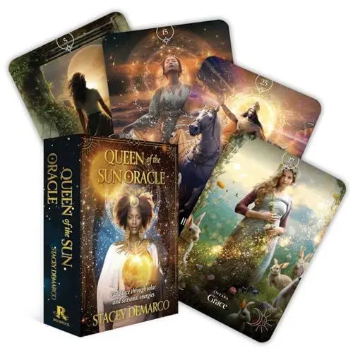 Produktbild: Queen of the Sun Oracle: Guidance through solar and seasonal energies (Rockpool Oracle)