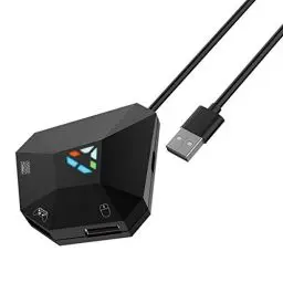 Produktbild: Queen.Y Adapter Maus und Tastatur Konverter für Nintendo Switch PS3 PS4 Xbox One Game Controller Converter Keyboard Mouse