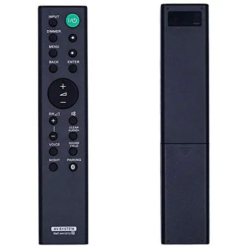 Produktbild: Queen.Y RMT-AH101U Fernbedienung, Original Soundbar Ersatzfernbedienung für Sony Soundbar HT-CT380 HT-CT780 SA-CT380 SA-WCT780 HTCT380 HTCT780 SACT380 SACT780 SAWCT380