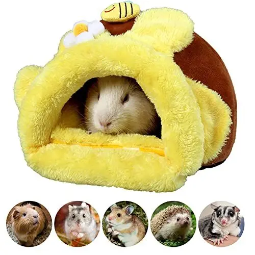 Produktbild: Queen.Y Winter-Hängematte für Haustiere, Obst, zum Aufhängen, für Kleintiere, Haus, Chinchillas, Meerschweinchen, Igel, Winter, warm