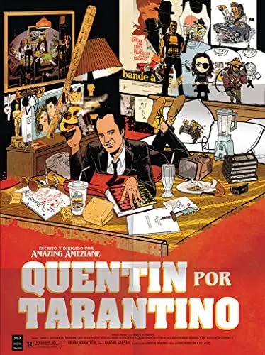 Produktbild: Quentin por Tarantino: La novela gráfica inspirada en la vida de Quentin Tarantino (Ameziane Cine Trilogy)