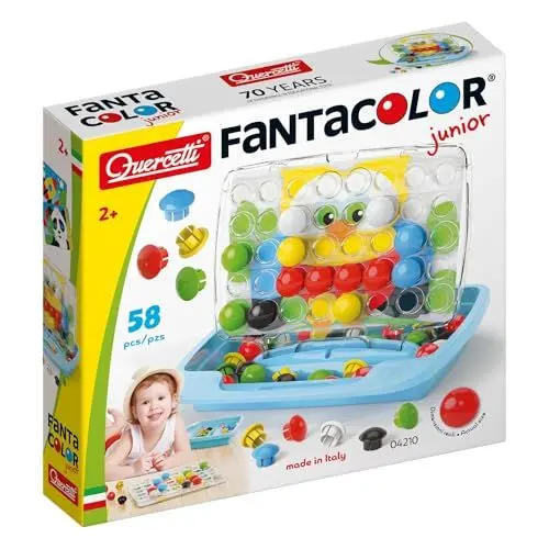 Produktbild: Quercetti - Pixel Junior - Steckspiel, Farbspiel