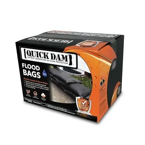 Produktbild: Quick Dam Wasseraktivierte Flutbeutel, 0,3 x 0,6 m, 20 Stück