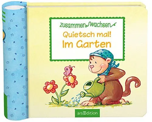 Produktbild: Quietsch mal! Im Garten (Lille und Löwe)
