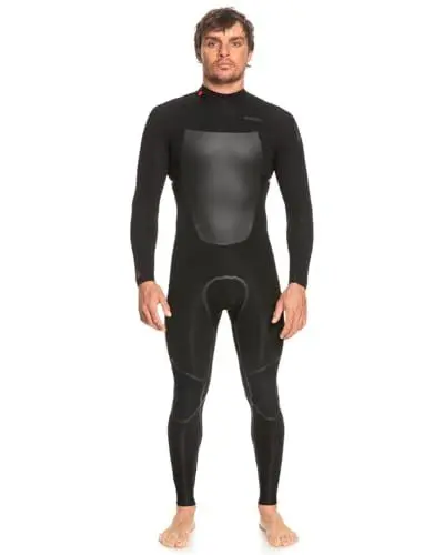 Produktbild: Quiksilver 4/3mm Marathon Sessions - Back Zip Wetsuit for Men - Back-Zip-Neoprenanzug - Männer - Schwarz.