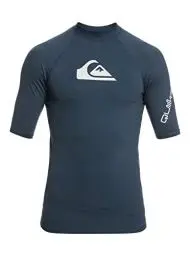 Produktbild: Quiksilver All Time - Kurzärmliger Rashguard mit UPF 50 für Männer Blau
