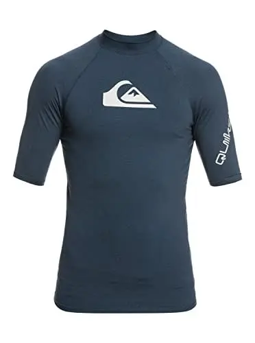 Produktbild: Quiksilver All Time - Kurzärmliger Rashguard mit UPF 50 für Männer Blau