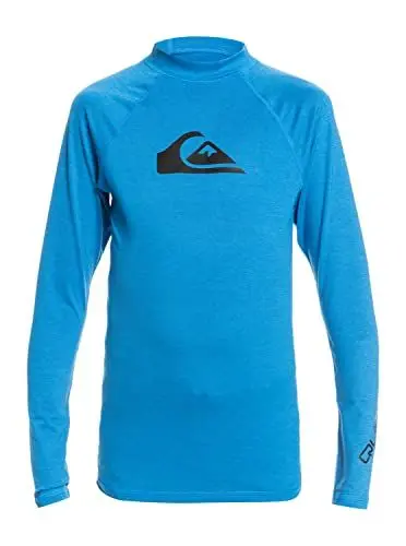 Produktbild: Quiksilver All Time - Langärmliger Rashguard mit UPF 50 für Jungen 8-16 Blau