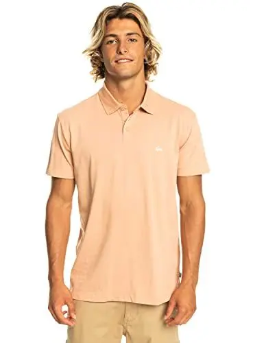 Produktbild: Quiksilver Essentials - Bio-Kurzarm-Poloshirt für Männer Beige