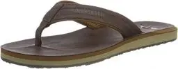 Produktbild: Quiksilver Herren Carver Nubuck-Sandals for Men Zehentrenner, Braun, 42 EU