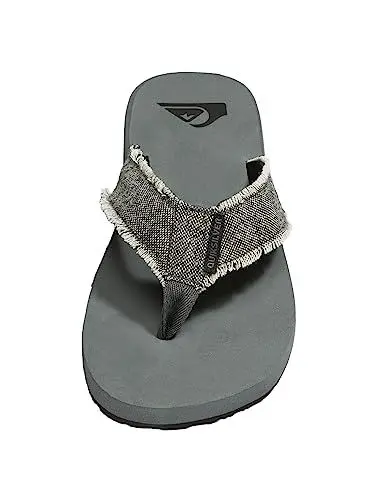 Produktbild: Quiksilver Herren Monkey Abyss Sport Sandalen, Grau Grey Black Grey Xsks, 43 EU