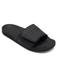 Produktbild: Quiksilver Herren Rivi Slide Adjust Sandale, Black/Grey/Black, 44 EU