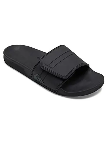 Produktbild: Quiksilver Herren Rivi Slide Adjust Sandale, Black/Grey/Black, 44 EU