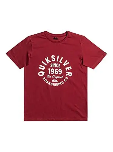 Produktbild: Quiksilver Circled Script - T-Shirt für Jungen 8-16 Rot