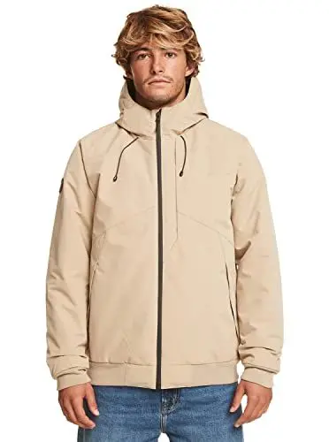 Produktbild: Quiksilver New Brooks 5K - Wasserabweisende Jacke für Männer Braun