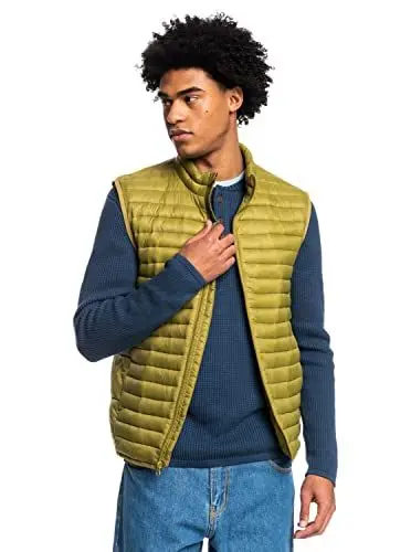 Produktbild: Quiksilver Scaly - Body Warmer for Men - Weste - Männer - XL - Grün.