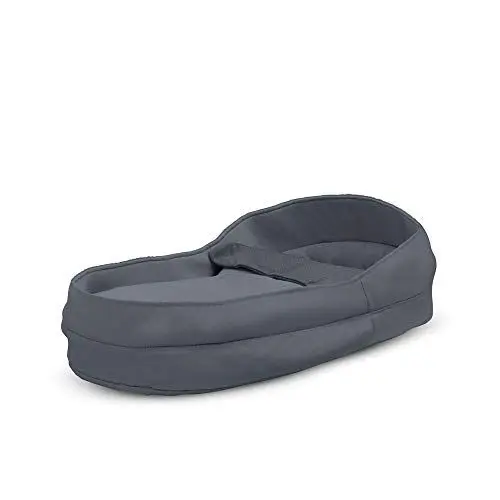 Produktbild: Quinny Hubb Zubehör: From Birth Cocoon, kuschelige Soft-Babywanne für Ihr Neugeborenes, passend für die Kinderwagen Hubb Mono/Duo oder VNC, inkl. Adapter, nutzbar ab Geburt bis ca. 6 Monate, Graphite