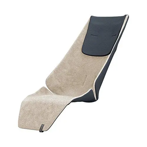 Produktbild: Quinny Kinderwagen Sitzauflage, hochwertiges und kuschelig weiches Winter-Sitzpolster, nutzbar für Quinny Kinderwagen Zapp Flex, Zapp Flex Plus und Zapp Xpress, beige
