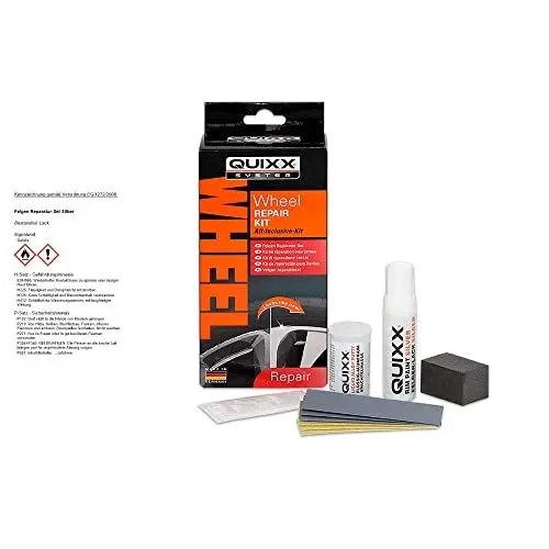 Produktbild: Quixx Wheel Repair Kit / Felgen Reparatur-Set - für silberen Felgen