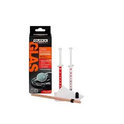 Produktbild: QUIXX Glas Kratzer Entferner zur Reparatur von Kratzern auf Glasoberflächen, Aufbereitung von Windschutzscheiben, vielseitig einsetzbar, All-Inclusive-Set