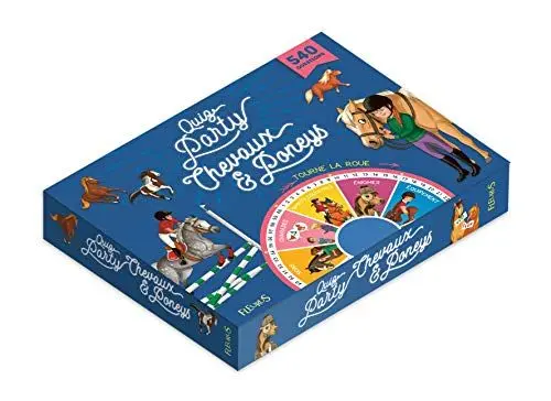 Produktbild: Quiz Party Chevaux et Poneys: Contient 540 questions
