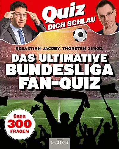 Produktbild: Quiz dich schlau: Das ultimative Bundesliga Fan-Quiz: Über 300 Fragen rund um Fußball. Fußball-Quiz Quizbuch Fußballquiz Geschenk Fußballfan
