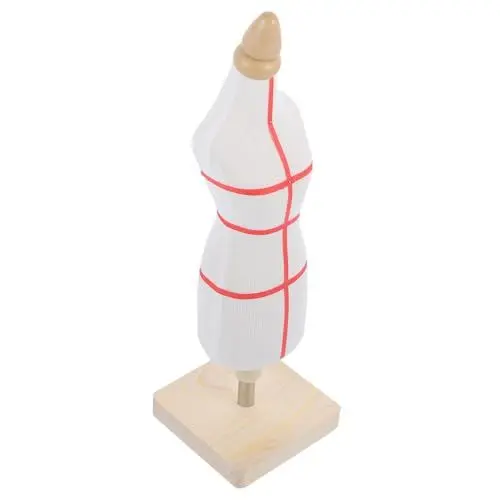 Produktbild: QUMIIRITY Elegantes Kleiderschaufensterpuppenmodell Für Frauen Büste Schaufensterpuppe Für Damen Minikleid Präsentationsständer