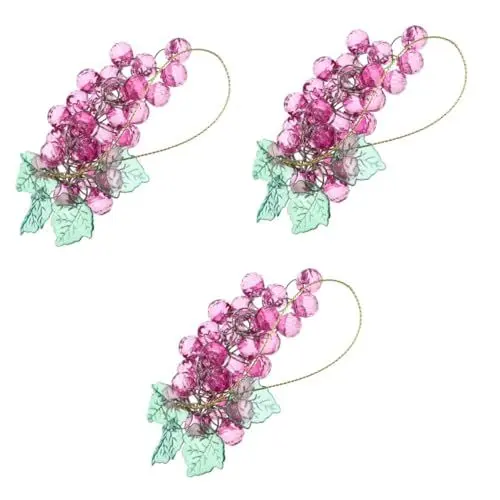 Produktbild: QUMIIRITY 3 Stücke Feier Prop Acryl Perlen Ornament Haufen Hochzeit Hängen