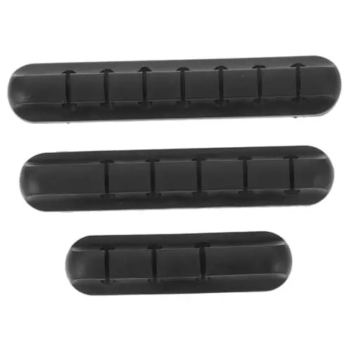 Produktbild: QUMIIRITY Multifunktions-drahtclip-kabelhalter Für Kabel Kabelhalter Selbstklebender Desktop-organizer