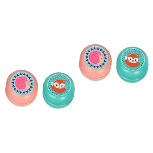 Produktbild: QUMIIRITY 4 Stück Yoyo-Ball-Spielzeug yoyo Lernen tragbares Jo-Jo-Spielzeug Kinder spielset ja für Kinder Spielzeug für Kinder kinderspielzeug -Ball Jo-Jo-Spielzeug aus Holz Bambus
