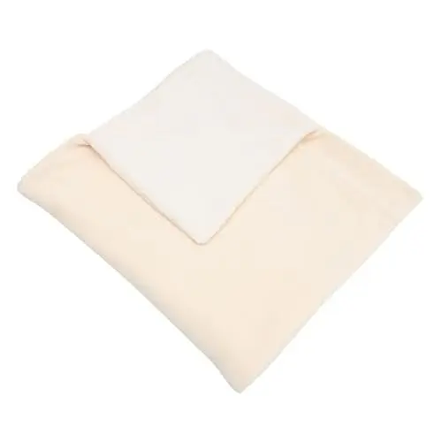 Produktbild: QUMIIRITY Sherpa-Decke Fleecedecke Herbstdecke Abdeckung bequem Bettdecke Big Blanket -kuscheldecke daunendecken Cozy Blanket schlafdecken Bürozubehör graue Überwurfdecke Polyester Beige