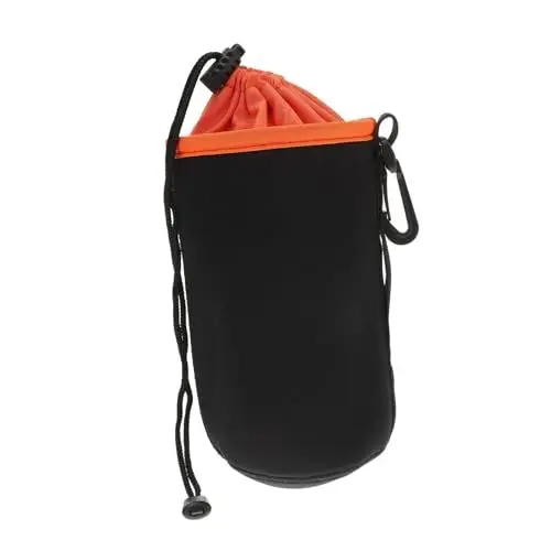 Produktbild: QUMIIRITY DSLR-Kameratasche Objektivtasche Aufbewahrungstasche für SLR-Objektive kompakt wasserdicht ideal für unterwegs Zuhause Schwarz