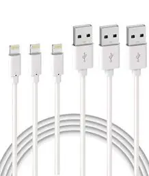 Produktbild: Quntis 3Pack 2m iPhone Ladekabel, MFi Zertifiziertes iPhone Kabel kompatibel mit iPhone 14 13 12 SE 2020 11 Pro XS Max XR X 8P 7P 6P iPad Pro Air Mini