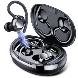 Produktbild: QXQ Bluetooth Kopfhörer Sport, In Ear Kopfhörer Kabellos Bluetooth 5.3, 60 Std Spielzeit, mit Ladeetui, LED-Anzeige, IPX7 wasserdichte Ohrhörer, Comfort Fit, Tiefer Bass Ohrhörer Bluetooth